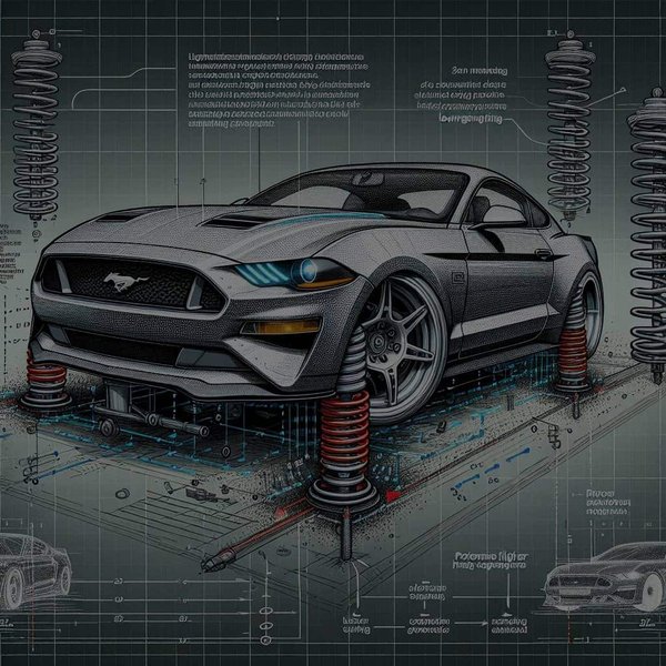 What's the Best Way to Improve the Handling of a Ford Mustang GT with Lowering Springs?