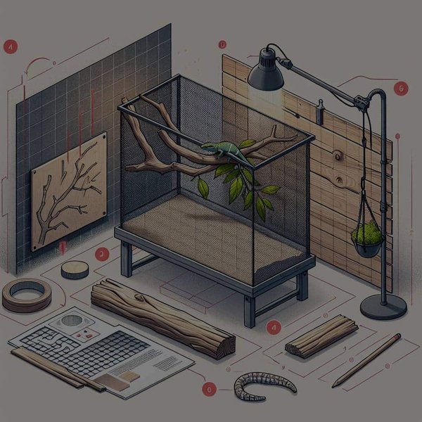 How to Build a Custom Enclosure for an Arboreal Reptile Species?