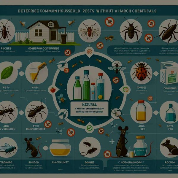 What Are the Most Effective Natural Solutions for Deterring Common Household Pests Without Harsh Chemicals?
